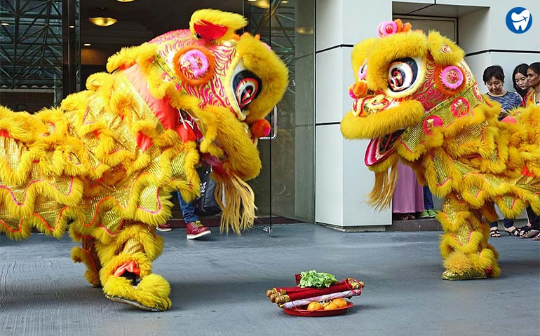 Lion danching competition | Ho Chi Minh City, Vietnam