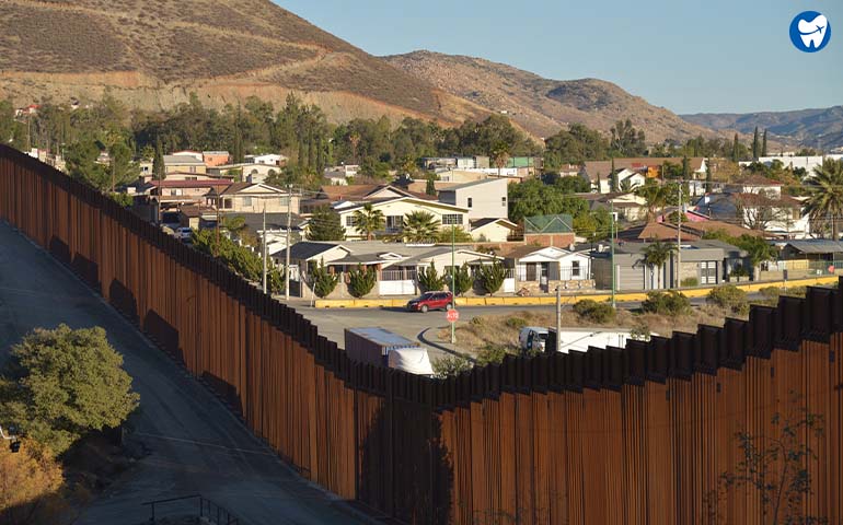 Los Algodones, Mexico view