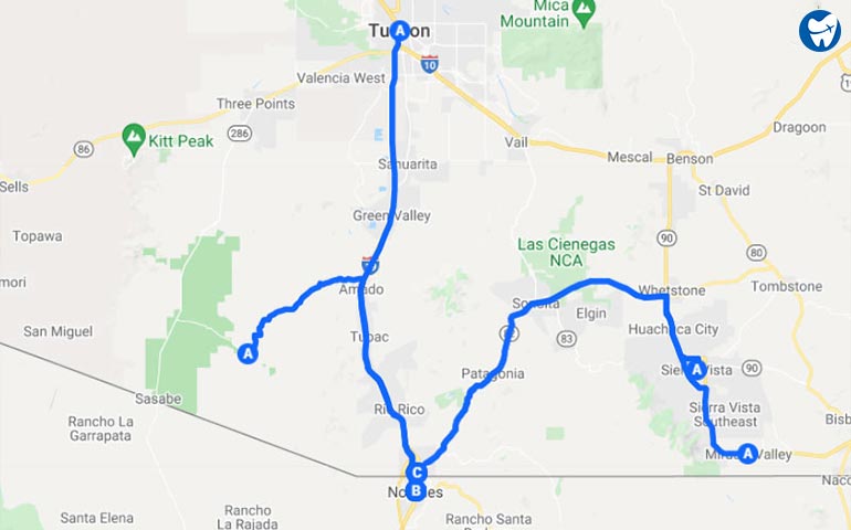 Nogales Map