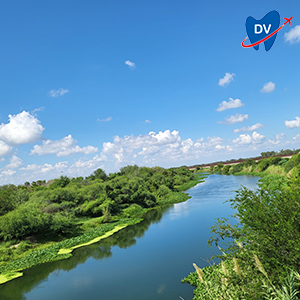 Rio Grande River at Progreso-Nuevo Progreso border crossing