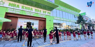 HoaSu dental clinic in Vietnam exterior