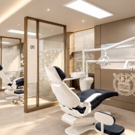 Dental Treatment Chairs inside Seoul OneTop Dental Clinic