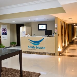 Reception Area at Smile House Dental Center