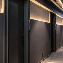 Hallway inside Dian Dental Clinic