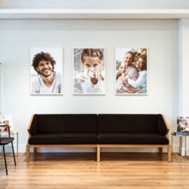 Waiting area inside the clinic