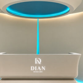 Reception Desk inside Dian Dental Clinic